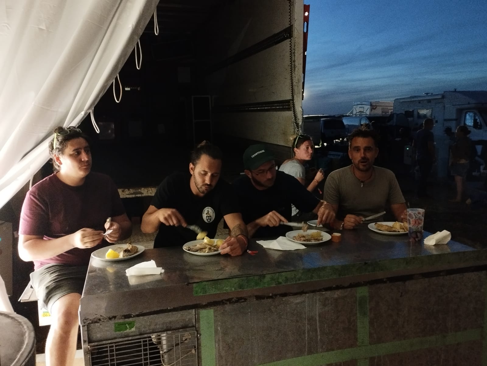 Le bar de la guinguette